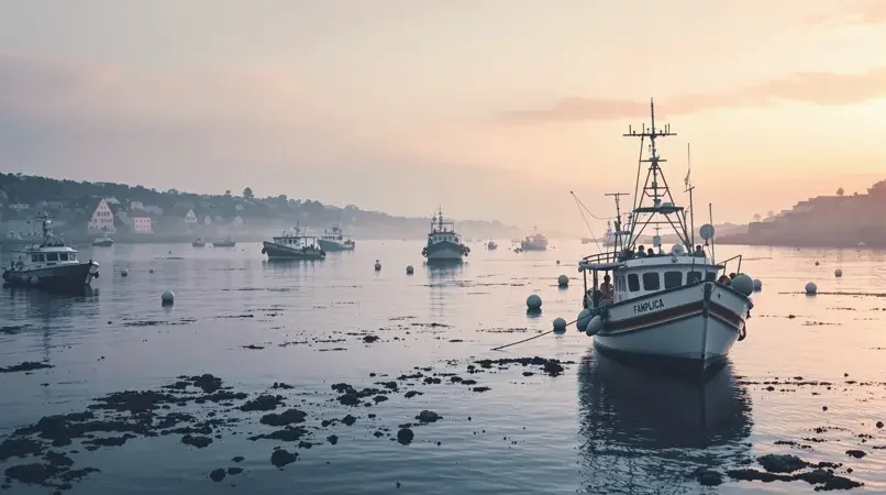 海边小城的清晨 - 91传媒原创视频封面